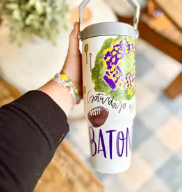 Happy by Rachel, LLC 30oz Baton Rouge Flip Lid Tumbler