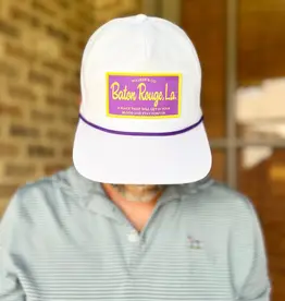 Happy by Rachel, LLC Baton Rouge, LA Rope Hat with Patch