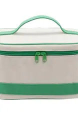 Mainstreet Collection Green Canvas Train Case