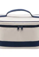 Mainstreet Collection Navy Canvas Train Case