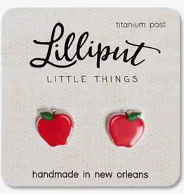 Lilliput Little Things Apple Earrings