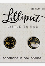 Lilliput Little Things NOLA water Meter Earrings