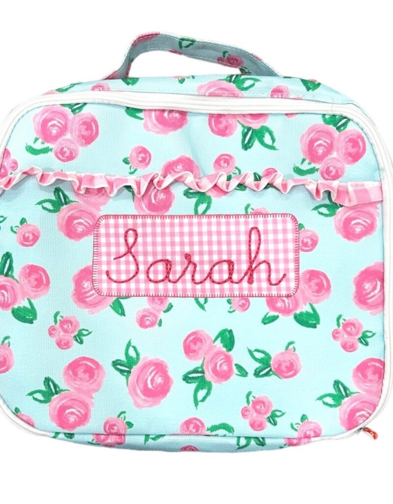 Sugar Bee Clothing Watercolor Roses Ruffle Lunch Box