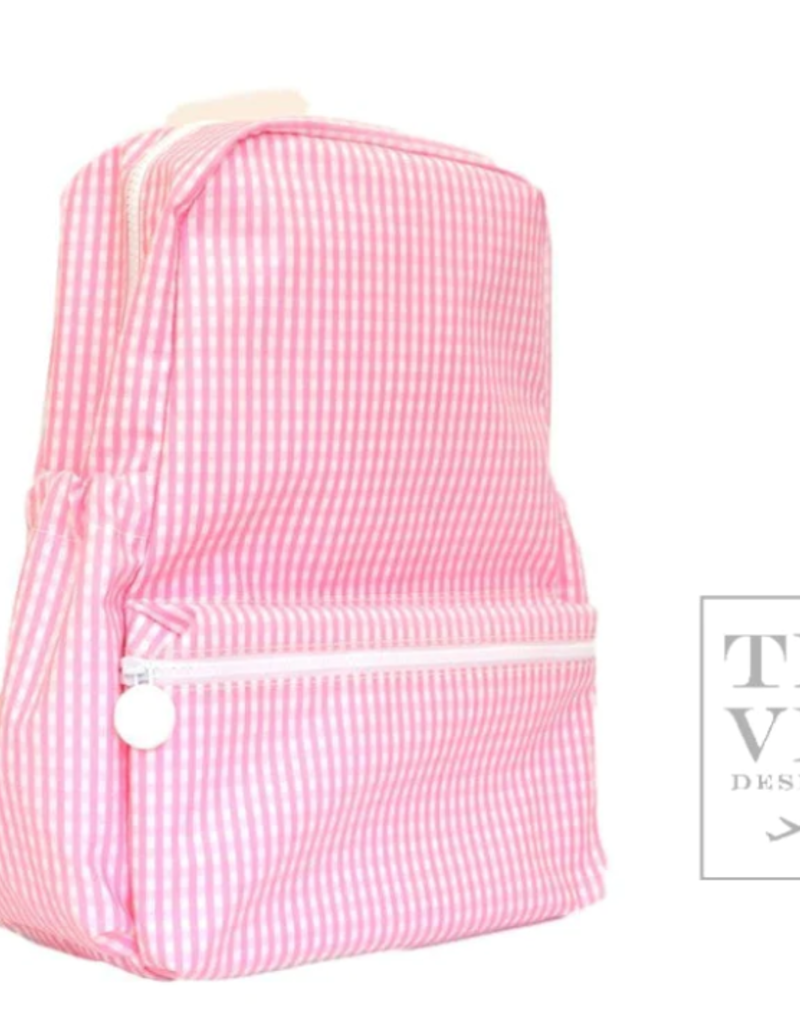 TRVL Backpacker - Gingham Pink