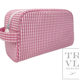 TRVL Stowaway Bag - Gingham Pink