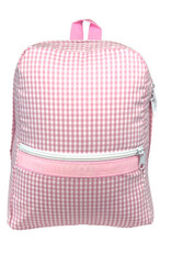 Oh Mint Medium Backpack  Pink Gingham