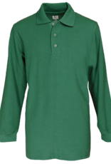 K-12 L/S Youth Knit Polo
