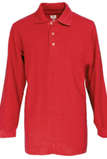 K-12 L/S Youth Knit Polo