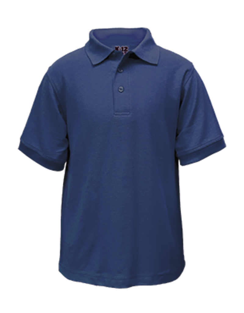 K-12 S/S Adult Polo