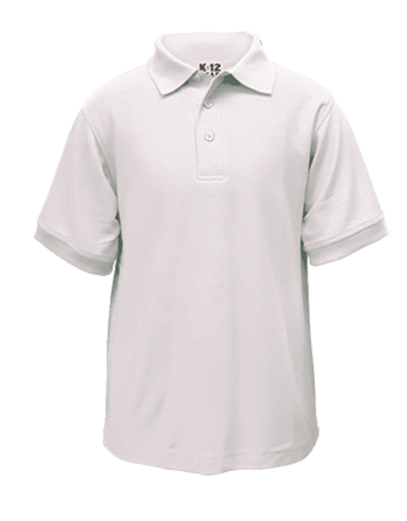 K-12 S/S Adult Knit Polo
