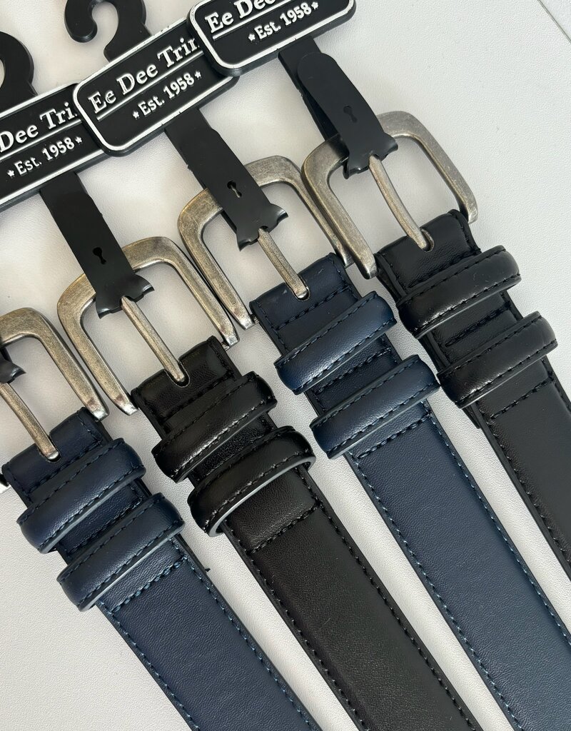 Ee Dee Trim Co., Inc. Black Flat Belt