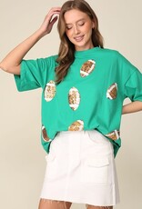 Mainstrip Football Dazzle Top