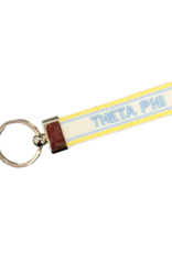 The Old School Sorority Embroidered Keychain