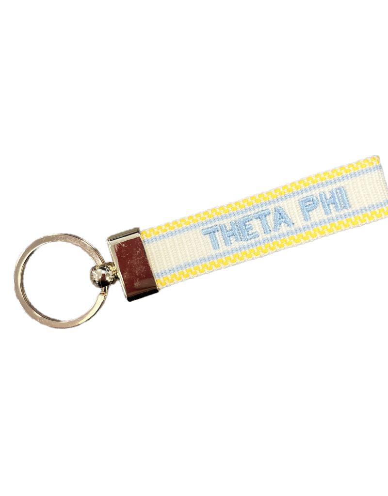 The Old School Sorority Embroidered Keychain