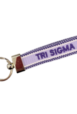 The Old School Sorority Embroidered Keychain