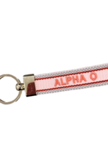 The Old School Sorority Embroidered Keychain
