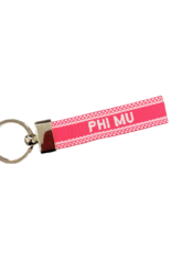 The Old School Sorority Embroidered Keychain