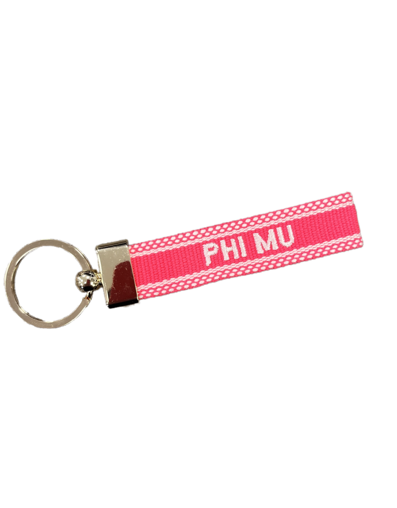 The Old School Sorority Embroidered Keychain