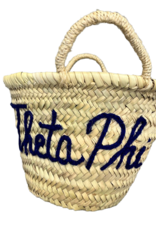 The Old School Sorority Straw Basket
