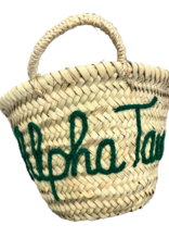 The Old School Sorority Straw Basket