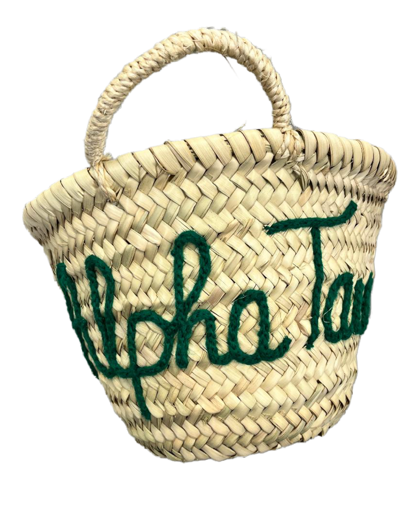 The Old School Sorority Straw Basket