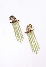 Caroline Hill Witching Around Cz Fringe Earring