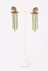 Caroline Hill Witching Around Cz Fringe Earring