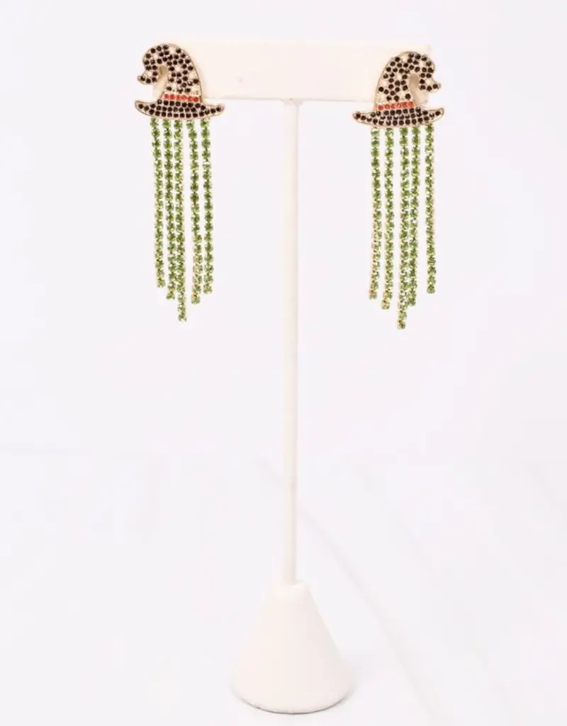 Caroline Hill Witching Around Cz Fringe Earring