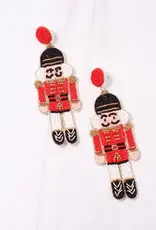 Caroline Hill Nutcracker Suite Earring Red