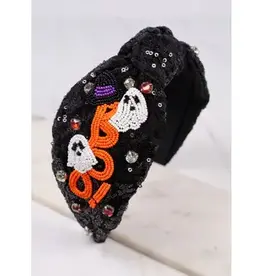 Caroline Hill Boo Party Sequin Headband