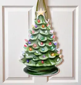Home Malone Vintage Christmas Tree Door Hanger
