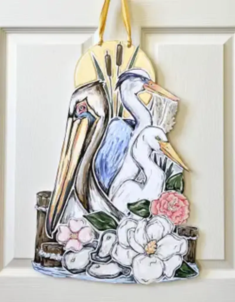 Home Malone Southern Marshland Door Hanger