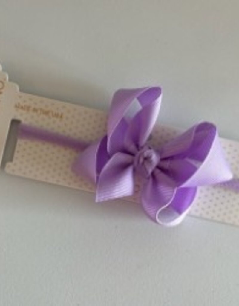 Beyond Creations, LLC 3.5" Orchid Grosgrain Bow w/ Headband