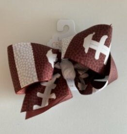 Beyond Creations, LLC 5.5" Layered Football Bow