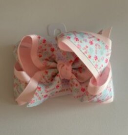 Beyond Creations, LLC 5.5" Layered Christmas Candy Cane Bow