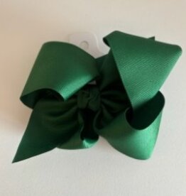 Beyond Creations, LLC 5.5" Forest Green Grosgrain Bow