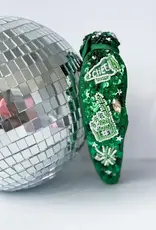 Bash Green Sequin Gameday Headband