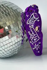 Bash Purple Sequin Gameday Headband