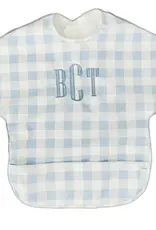 Hampton James Clothing Long Sleeve Signature Catch All Bib - Blue Gingham