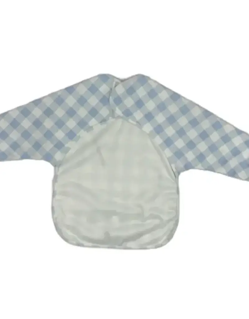 Hampton James Clothing Long Sleeve Signature Catch All Bib - Blue Gingham