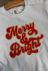 The Old School Chenille Merry & Bright Crewneck
