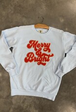 The Old School Chenille Merry & Bright Crewneck
