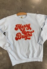 The Old School Chenille Merry & Bright Crewneck