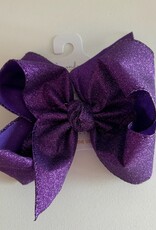 Beyond Creations, LLC Glitter Purple Bow