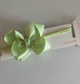 Beyond Creations, LLC 3.5" Sage Grosgrain Bow w/ Headband