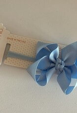 Beyond Creations, LLC 3.5" Millennium Blue Grosgrain Bow w/ Headband