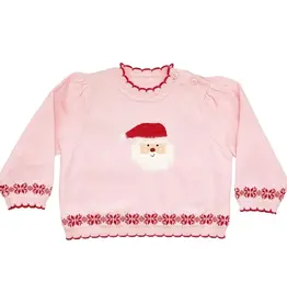 Petit Ami & Zubels Fuzzy Santa Knit Sweater
