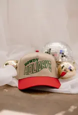 Worthy Hat Co. Green Howdy Holidays