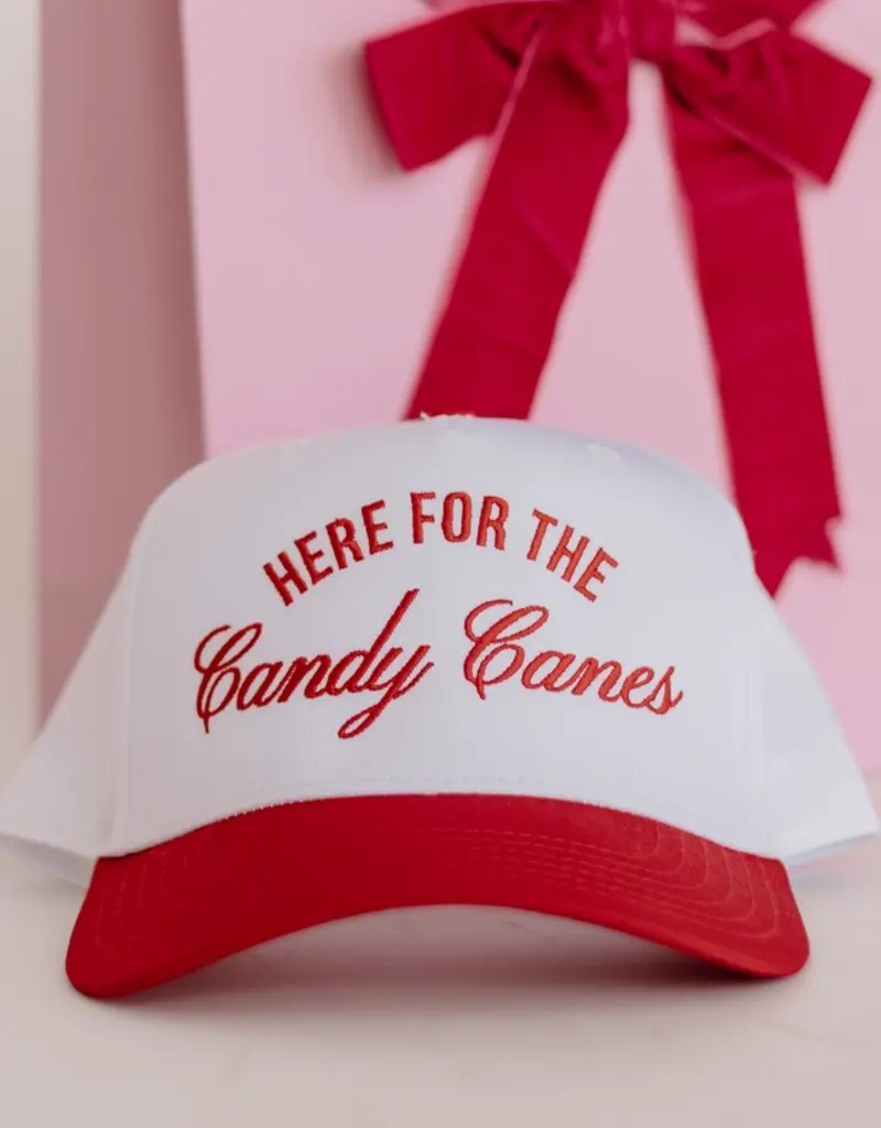 Worthy Hat Co. Here For the Candy Canes