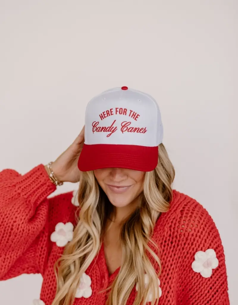 Worthy Hat Co. Here For the Candy Canes